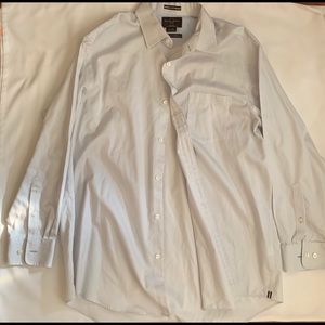 Black Brown 1826 Pin Stripe Button Down Shirt